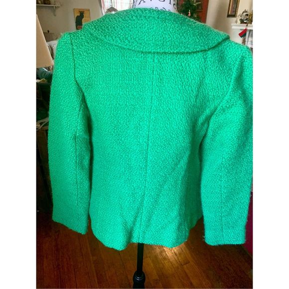 Boden wool sweater coat green size UK 8 - Picture 5 of 9